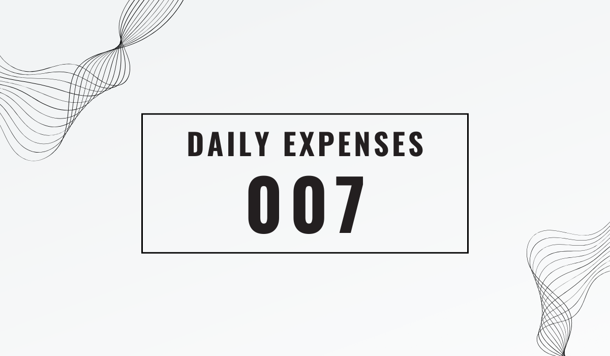007. Καθημερινά Έξοδα