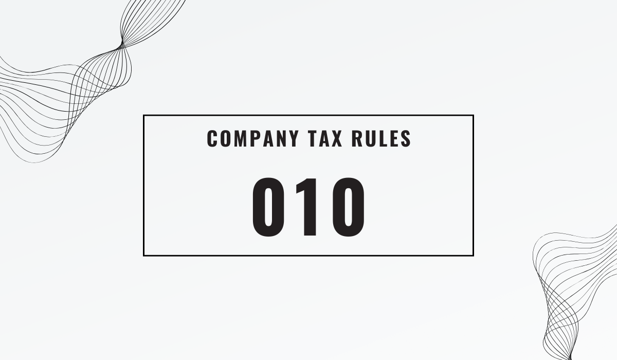 010. Φορολογία εταιρειών